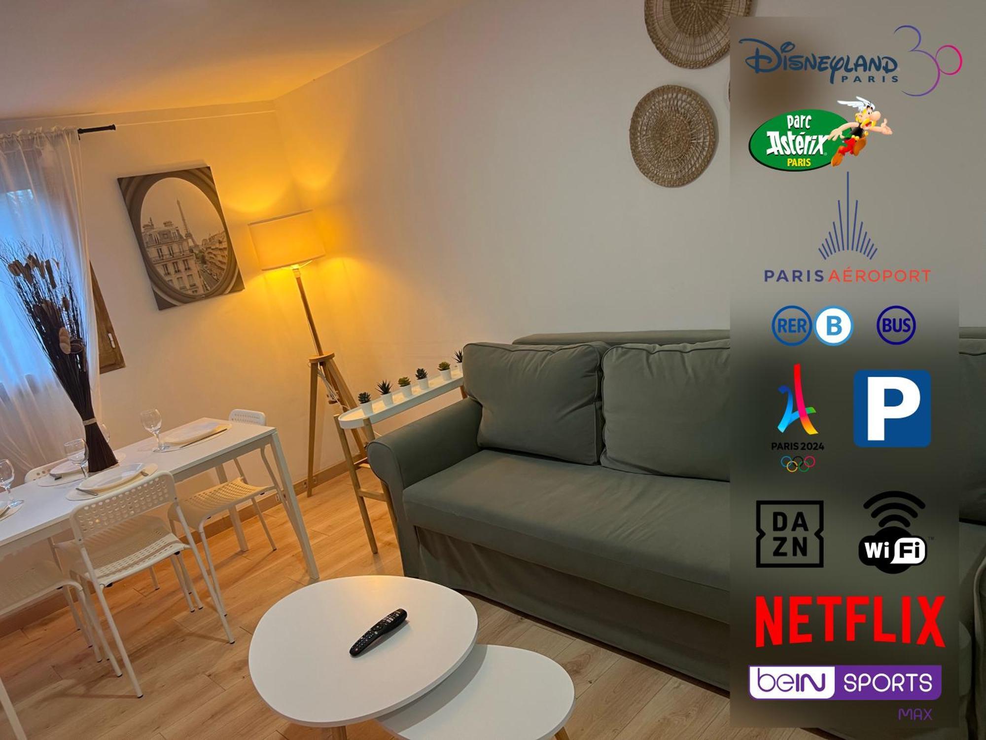Appartement Pres De Paris, Disney & Cdg Tremblay-en-France Exterior photo